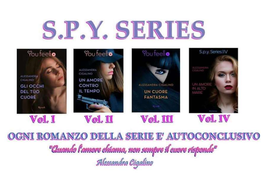 Alessandra Cigalino - SPY Series - un cuore tra i libri