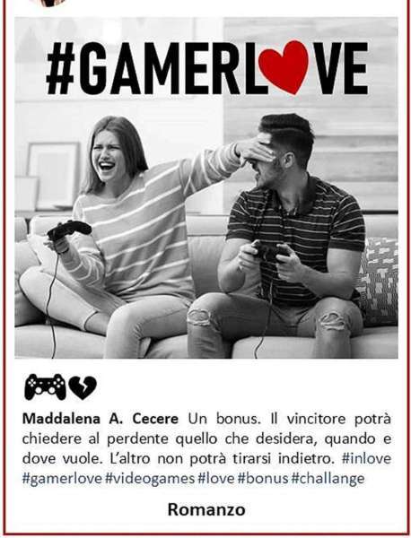 Maddalena A. Cecere - Gamerlove - un cuore tra i libri