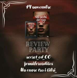 Copertina recensione: Gli occhi del tuo cuore di Alessandra Cigalino