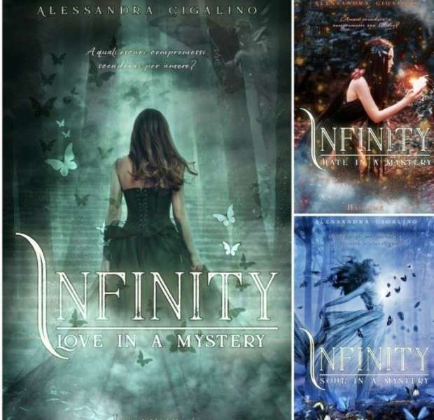 Alessandra Cigalino - Infinity - Love in a mystery - un cuore tra i libri