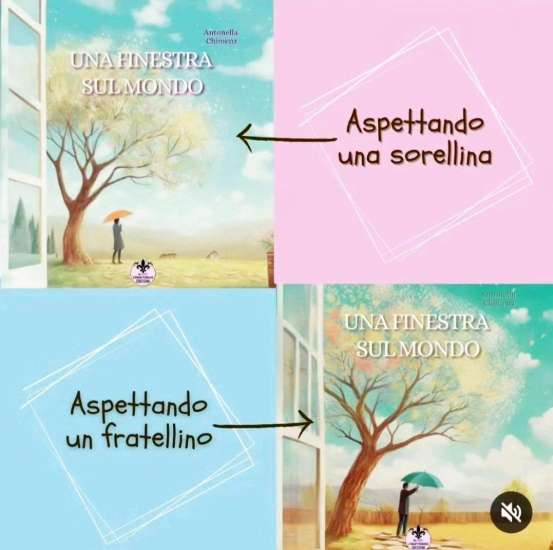 Antonella Chimenz-Una finestra sul mondo - sorellina - un cuore tra i libri