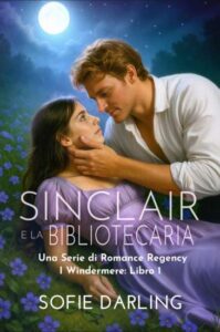 Copertina recensione: Sinclair e la bibliotecaria di Sofie Darling
